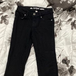 Gently used/Great condition girl black Jean
